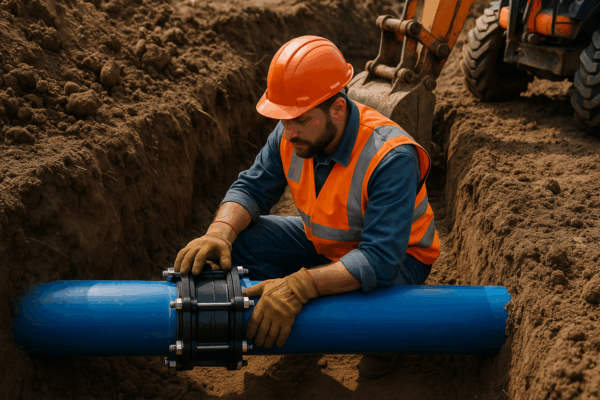 устройство наружных сетей водопровода