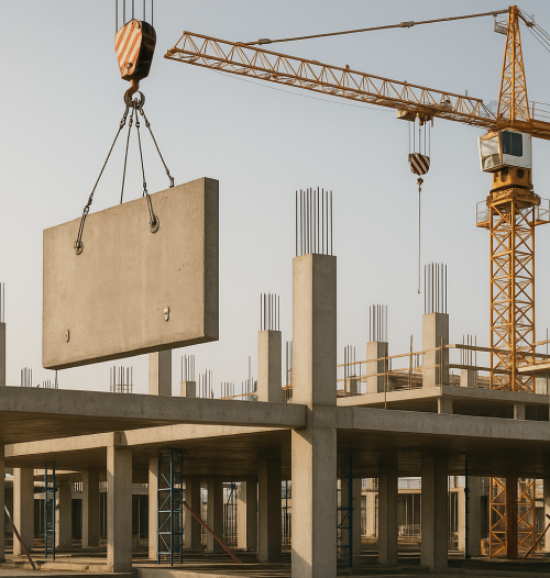 Монтаж сборных бетонных и железобетонных конструкций в Новороссийске