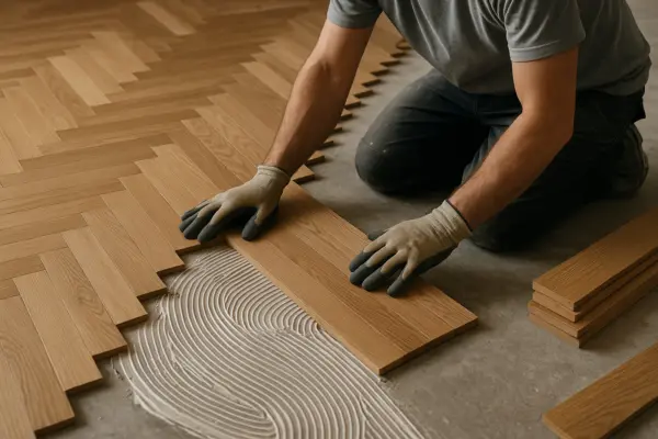 Укладка паркета