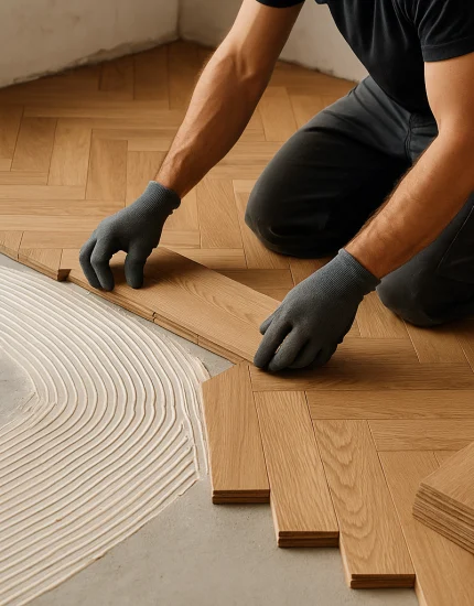Укладка паркета