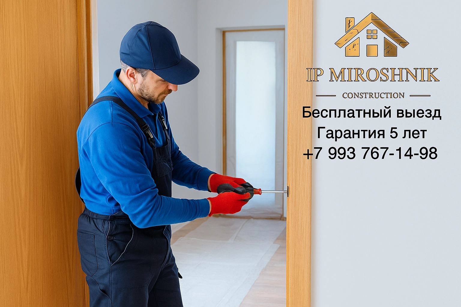 Демонтаж дверей