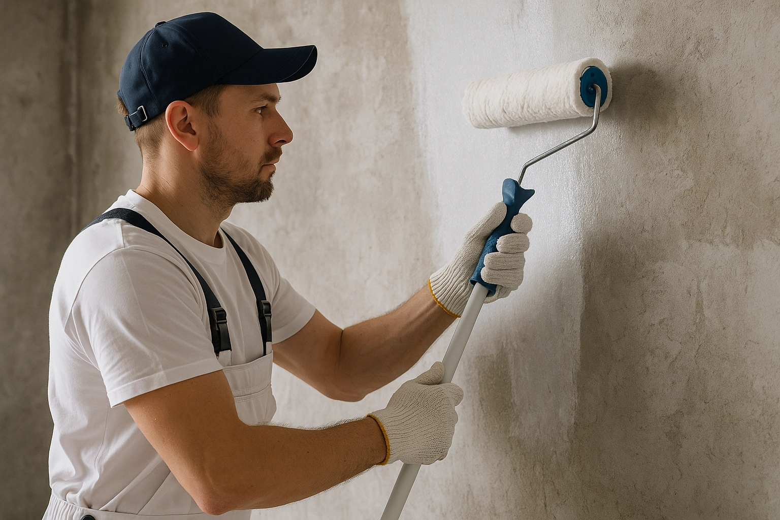 Грунтовка стен 1 Грунтовка стен