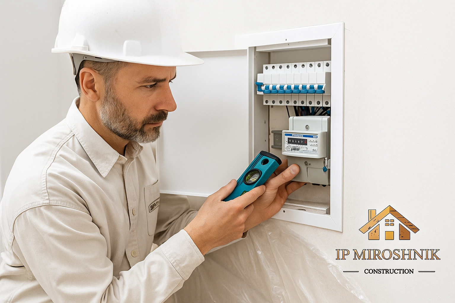 Монтаж электросчетчика