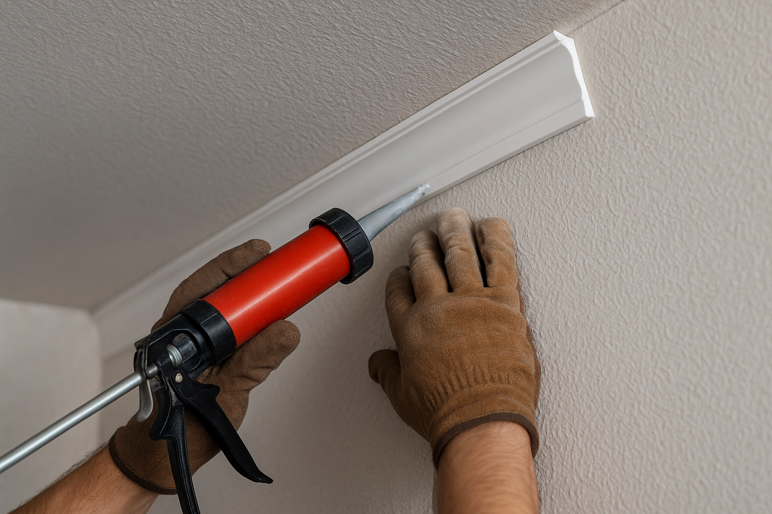 Монтаж потолочного плинтуса из пластика или дерева 1 Монтаж потолочного плинтуса из пластика или дерева