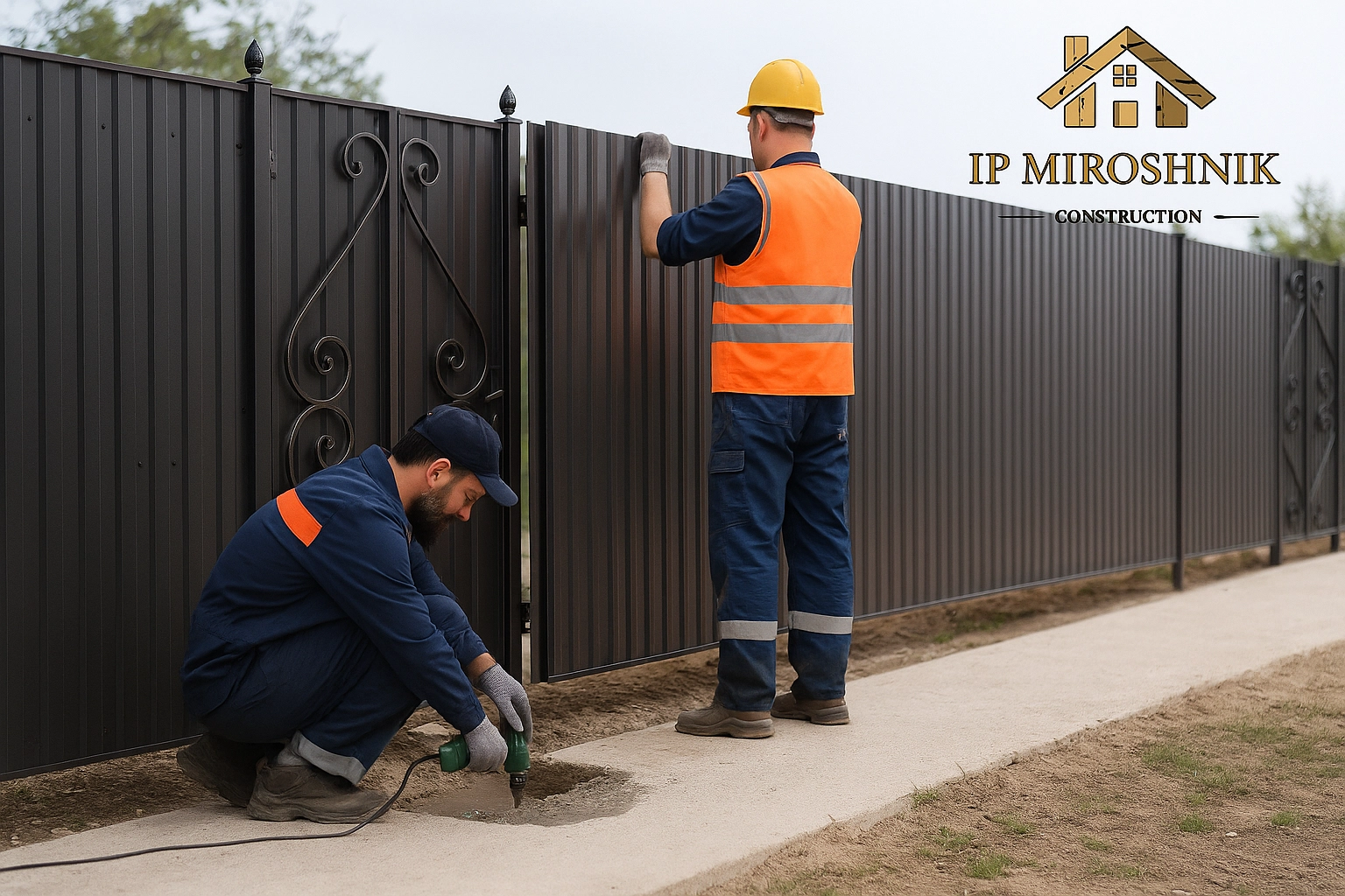 Ограждение участков: установка капитальных и декоративных заборов