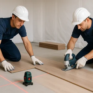 Работы по устройству полов