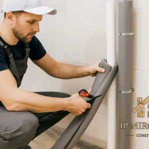 Теплоизоляция стояков водопровода