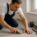 Укладка ковролина