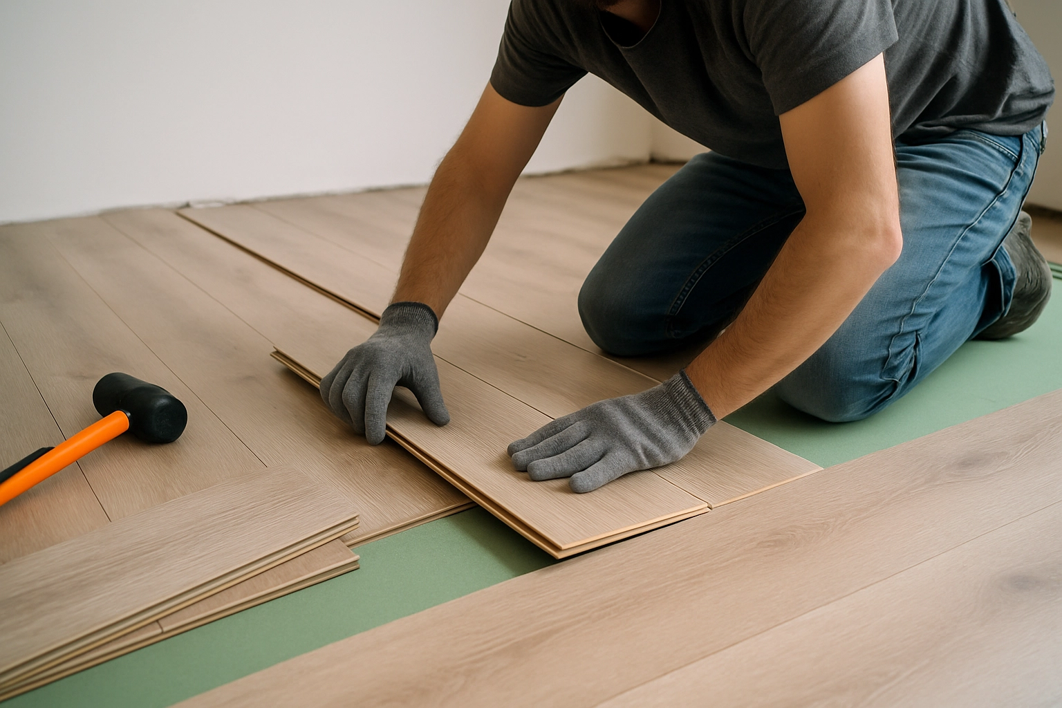 Укладка ламината