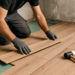 Укладка ламинированной паркетной доски