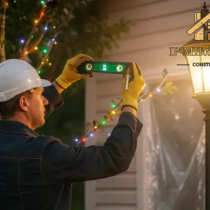 Установка освещения: основного и декоративного