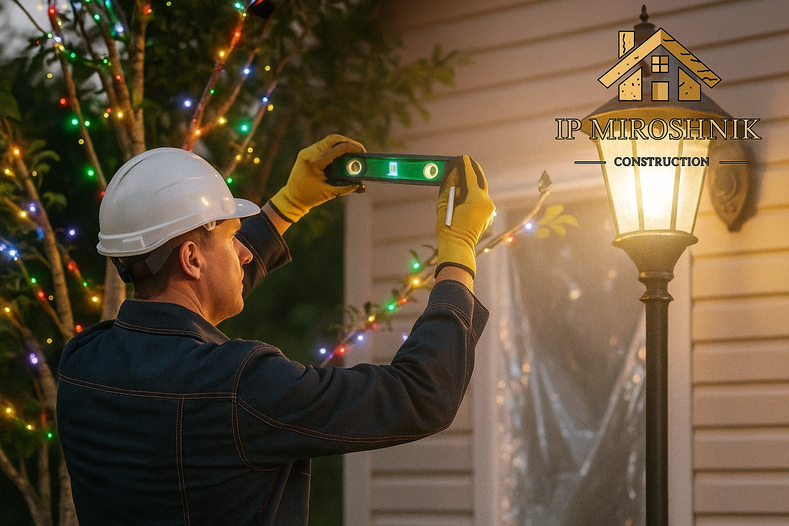 Установка освещения: основного и декоративного