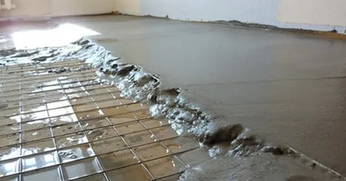 Устройство цементно-песочной стяжки с армированием (до 30 мм) 1 Устройство цементно-песочной стяжки с армированием (до 30 мм)