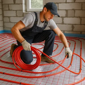 Устройство водяного теплого пола